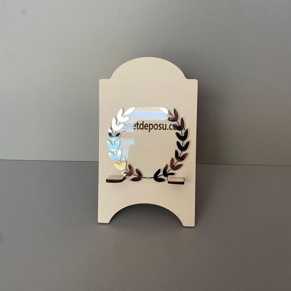 Gümüş Zeytindalı Magnet 7 cm 50 Adet