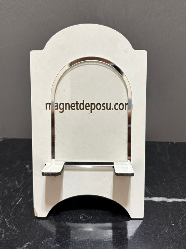 8x6cm Pencere Gümüş Çerçeveli Magnet 50 Adet