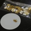 50 Adet 1.5cm Altın Taç
